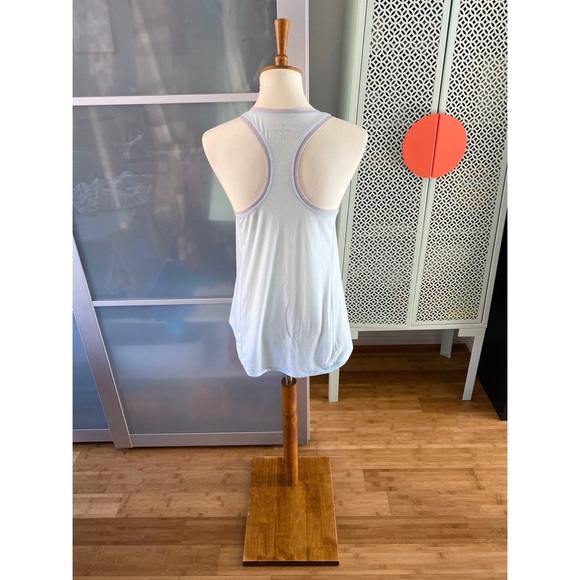 Athleta Essence Racerback Tank in Ice Blue / Gray - Picture 2 of 8